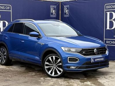 Blue Used 2021 VW T-Roc R-line SUV | £19,949 (Fair price)