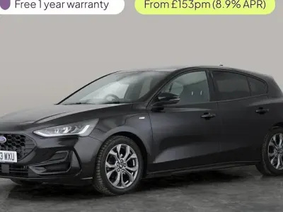 Used Ford Focus ST-Line 125 HP (91 kW) 2023 Black Hatchback
