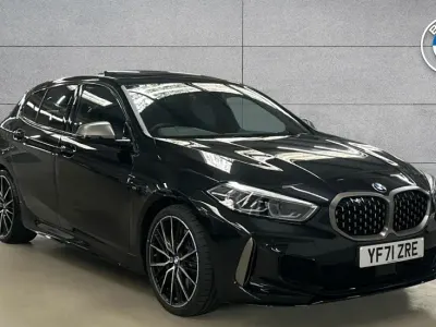 Used BMW M135 M Sport 302 HP (222 kW) 2022 Black Hatchback