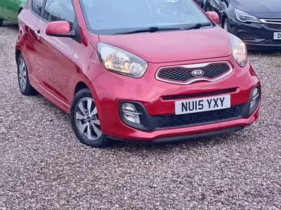 Used Kia Picanto 2015 Red Hatchback
