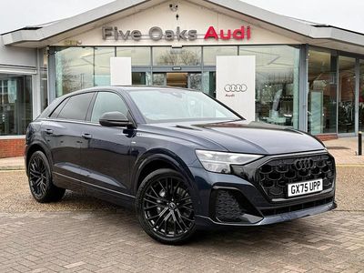 Blue Used 2025 Audi Q8 Black Edition SUV | £65,790