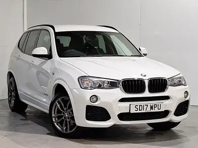 Used BMW X3 M Sport 190 HP (139 kW) 2017 White SUV