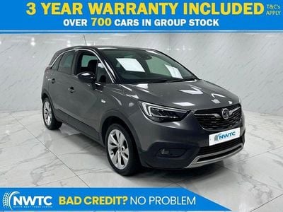 Used Vauxhall Crossland X Business Edition 130 HP (95 kW) 2019 Grey SUV