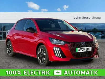 Used Peugeot e-208 Allure 100 kW (136 HP) 2024 Red Hatchback