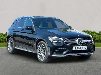 Used Mercedes GLC220 AMG Line Premium 2021 Black SUV