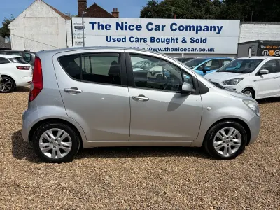Used Vauxhall Agila 94 HP (69 kW) 2012 Silver MPV