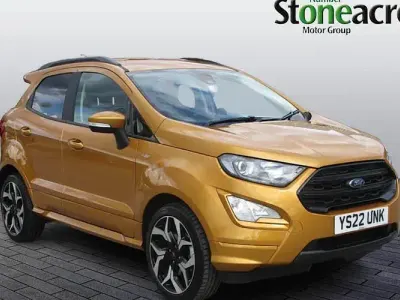 Used Ford Ecosport ST-Line 125 HP (91 kW) 2022 Yellow SUV