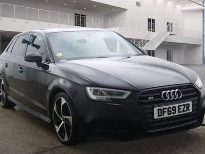 used Audi S3 Sportback 2.0 TFSI Black Edition S Tronic quattro Euro 6 (s/s) 5dr