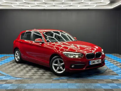 Używany BMW 118 2018 Czerwony Hatchback