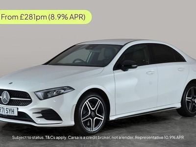 White Used 2021 Mercedes A250 AMG line Sedan | £19,340 (Good price)