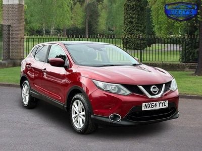 Used Nissan Qashqai Acenta Premium 2014 Red SUV
