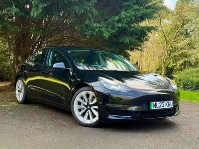 Used Tesla Model 3 Long Range AWD 366 kW (498 HP) 2022 Black Sedan