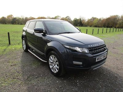 Used Land Rover Range Rover evoque Pure 2012 Blue Estate
