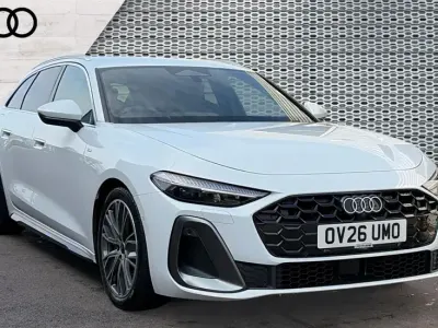 Used Audi A5 S-Line 150 HP (110 kW) 2026 White Estate
