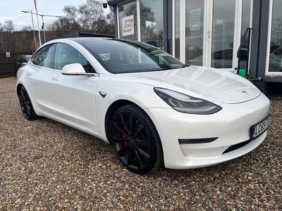 White Used 2019 Tesla Model 3 Performance Sedan | £15,990 (A bit pricey)