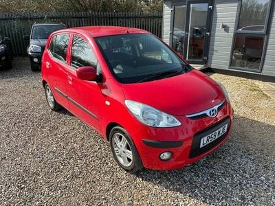 Usado Hyundai i10 Comfort 78 HP (57 kW) 2009 Vermelho Citadino