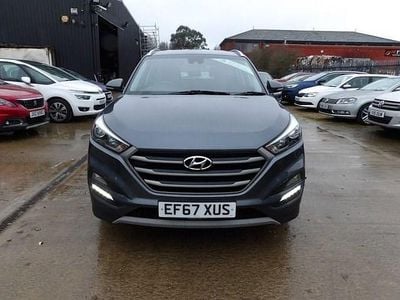 Used Hyundai Tucson SE 116 HP (85 kW) 2017 Grey SUV