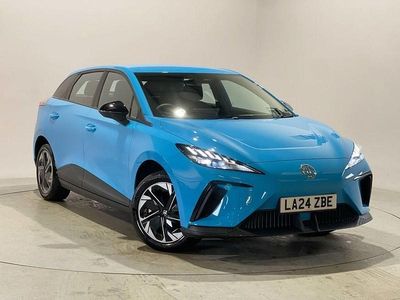 Used MG MG4 EV SE 2024 Blue Hatchback