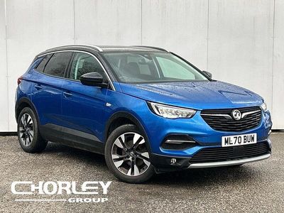 Used Vauxhall Grandland X SRi 131 HP (96 kW) 2020 Blue SUV