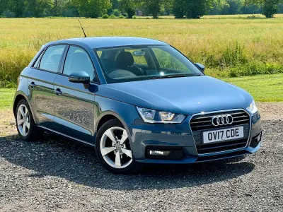 Used Audi A1 Sportback Sport 95 HP (69 kW) 2017 Blue Hatchback