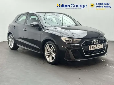 Used Audi A1 Sportback S-Line 2022 Black Hatchback