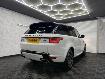 Used Land Rover Range Rover Sport Autobiography Dynamic 2018 White SUV