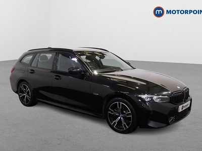 Used BMW 330e M Sport 2022 Black Estate