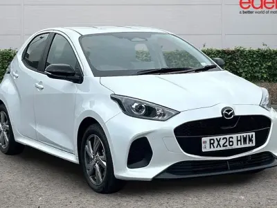 Used Mazda 2 Exclusive-Line 116 HP (85 kW) 2026 White Hatchback