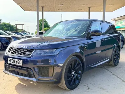 Używany Land Rover Range Rover Sport HSE 306 KM (225 kW) 2018 Niebieski SUV