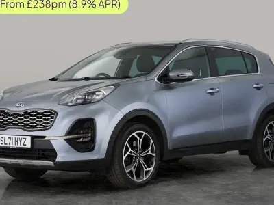 Used Kia Sportage GT-Line 136 HP (100 kW) 2021 Silver SUV
