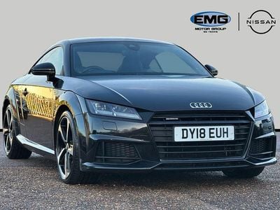 Used Audi TT Black Edition 230 HP (169 kW) 2018 Black Coupe