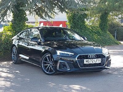 Black Used 2022 Audi A5 S-Line Coupe | £25,698 (Fair price)