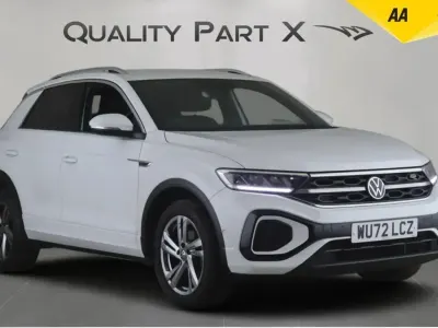 Used VW T-Roc R-line 150 HP (110 kW) 2022 White SUV