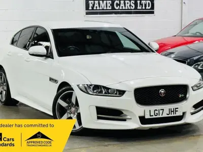 Used Jaguar XE R-Sport 180 HP (132 kW) 2017 White Sedan