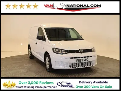 Used VW Caddy 102 HP (75 kW) 2023 White MPV
