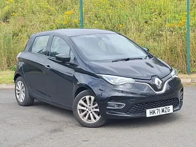 Used Renault Zoe Iconic 100 kW (136 HP) 2021 Black Hatchback