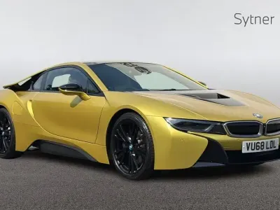 Used BMW i8 Comfort Edition 362 HP (266 kW) 2018 Yellow Coupe