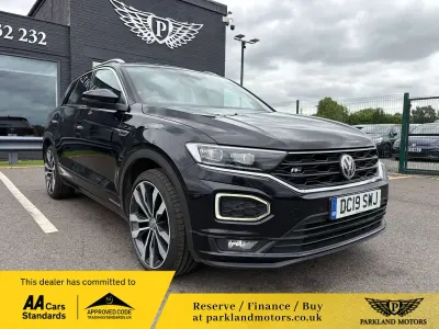 Used VW T-Roc R-line 150 HP (110 kW) 2019 Black SUV