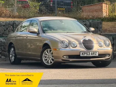Used Jaguar S-Type SE 238 HP (175 kW) 2003 Topaz silver metallic Sedan
