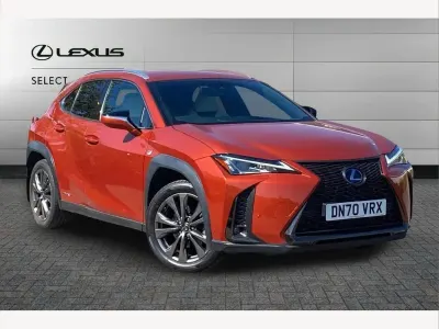 Used Lexus UX 250h Sport Line 180 HP (132 kW) 2020 Orange SUV