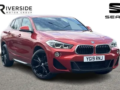 Used BMW X2 M Sport 192 HP (141 kW) 2019 Sunset orange metallic SUV