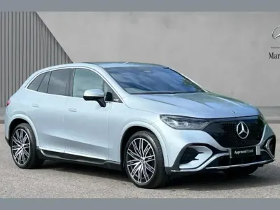 Käytetty Mercedes EQE500 AMG line 300 kW (408 HP) 2025 Hopea Katumaasturi