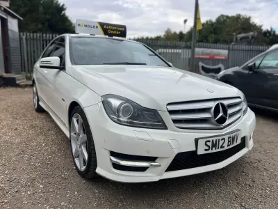 Used Mercedes C220 2012 White Sedan
