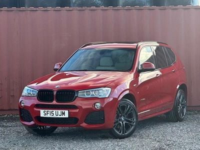 Red Used 2015 BMW X3 M Sport SUV | £15,995 (A bit pricey)