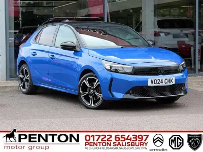 Used Vauxhall Corsa Ultimate 100 HP (73 kW) 2024 Blue Hatchback