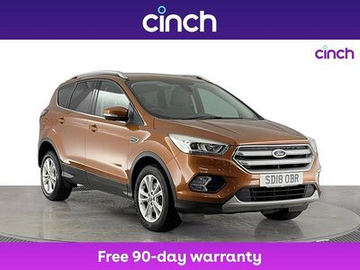 Brown Used 2018 Ford Kuga Titanium SUV | £10,499 (Fair price)