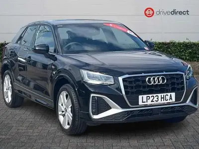 Used Audi Q2 S-Line 150 HP (110 kW) 2023 Black SUV