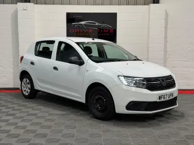 Used Dacia Sandero Ambiance 2017 White Hatchback