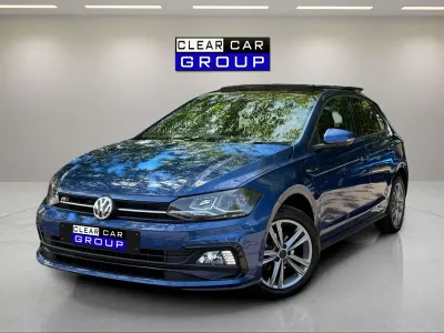 Used VW Polo R-line 95 HP (69 kW) 2020 Blue Hatchback