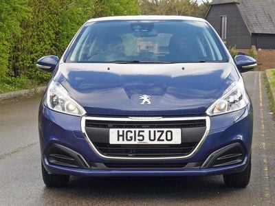 Gebraucht Peugeot 208 Active 2015 Blau Kleinwagen